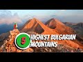 5 Highest Bulgarian Mountains