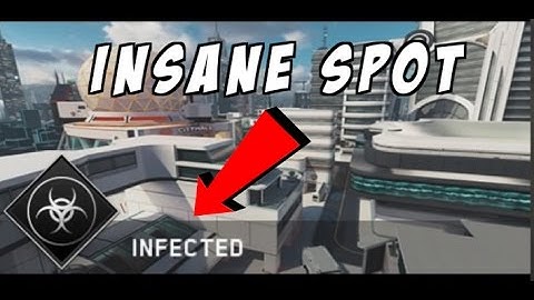 *NEW* INSANE NEON INFECTED SPOT INFINITE WARFARE AFTER PATCH! (OUT OF MAP LEDGE)