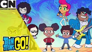 Fighting the Crime with Nandi Bushell | Teen Titans Go! | Cartoon Network UK