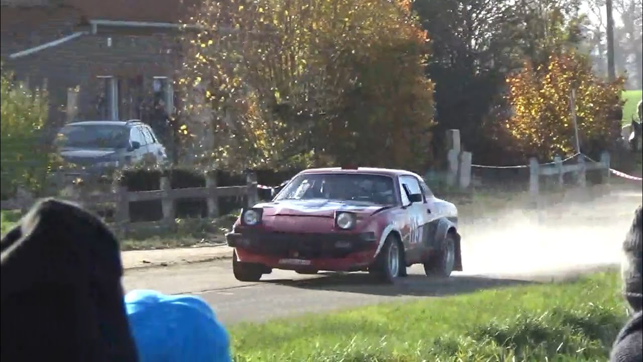 Two Passes Rally Ypres Historic Rally 2022 - SS5: Boezinge 3 - all cars (double pass ...