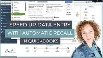 Spend Less Time on Data Entry Using Automatic Recall