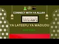 YA LATIFU YA WADUDU 1000 TIMES CONNECT WITH YA ALLAH RECITE DAILY YA LATIFU YA WADUDU 1000 TIMES CONNECT WITH YA ALLAH RECITE DAILY