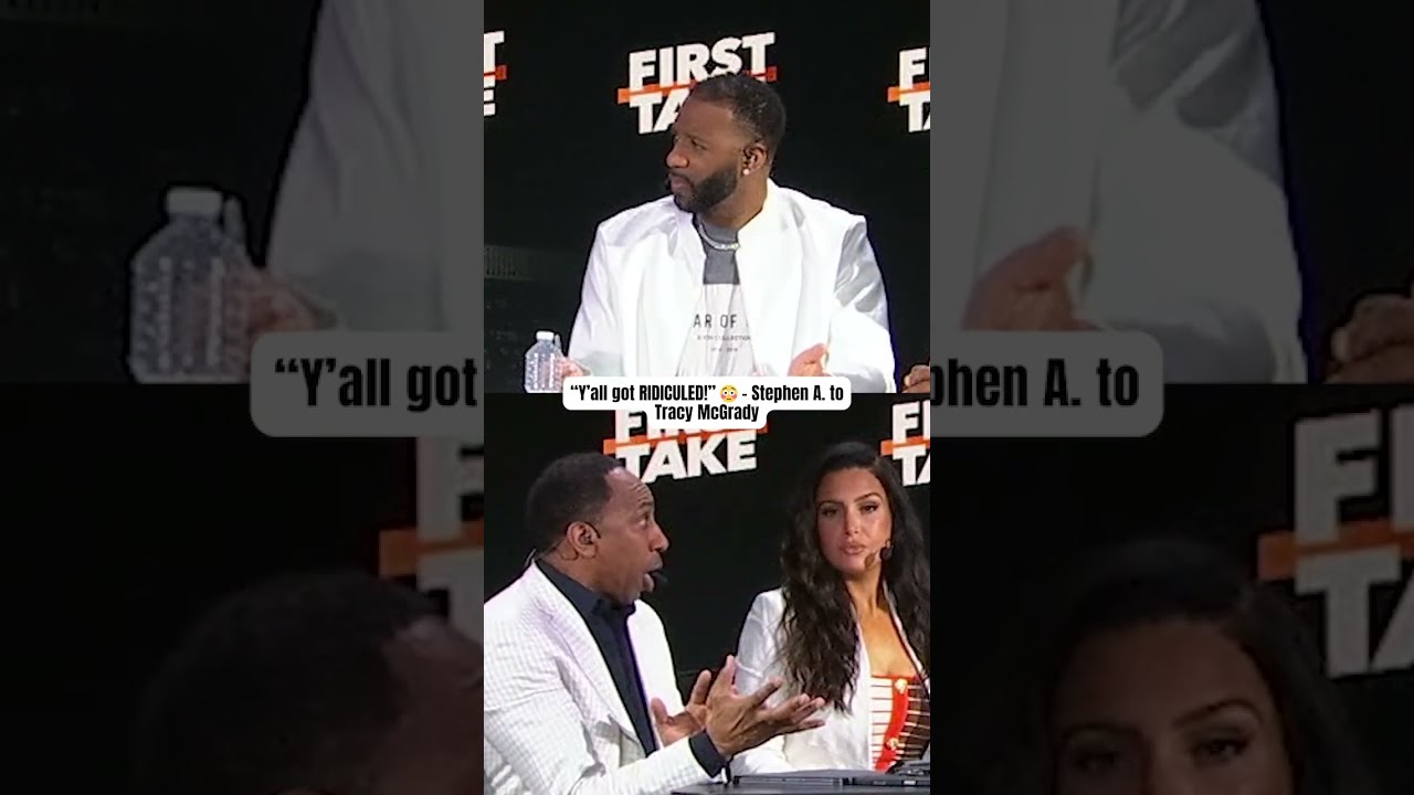Stephen A Was LAYING IT ON Tracy McGrady 