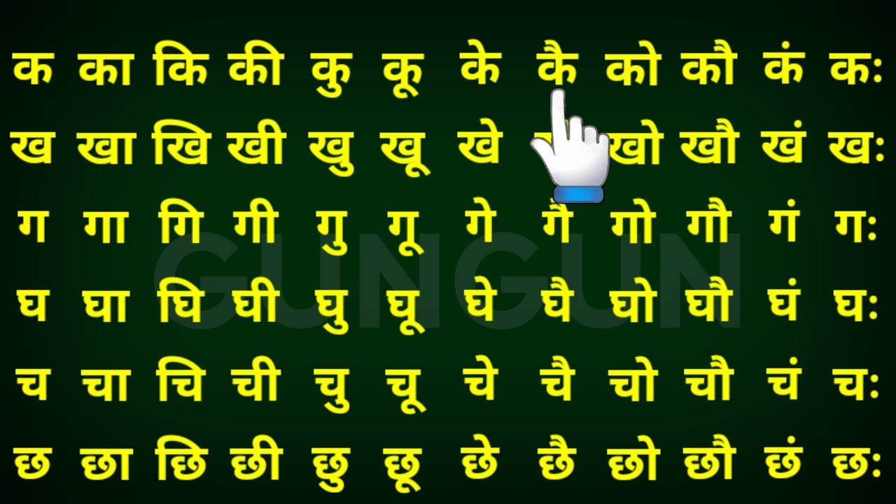 हिन्दी बारहखड़ी | How to Learn Hindi Barakhadi | बारहखड़ी पढ़ना कैसे सीखें | Learn Barakhadi #hindi