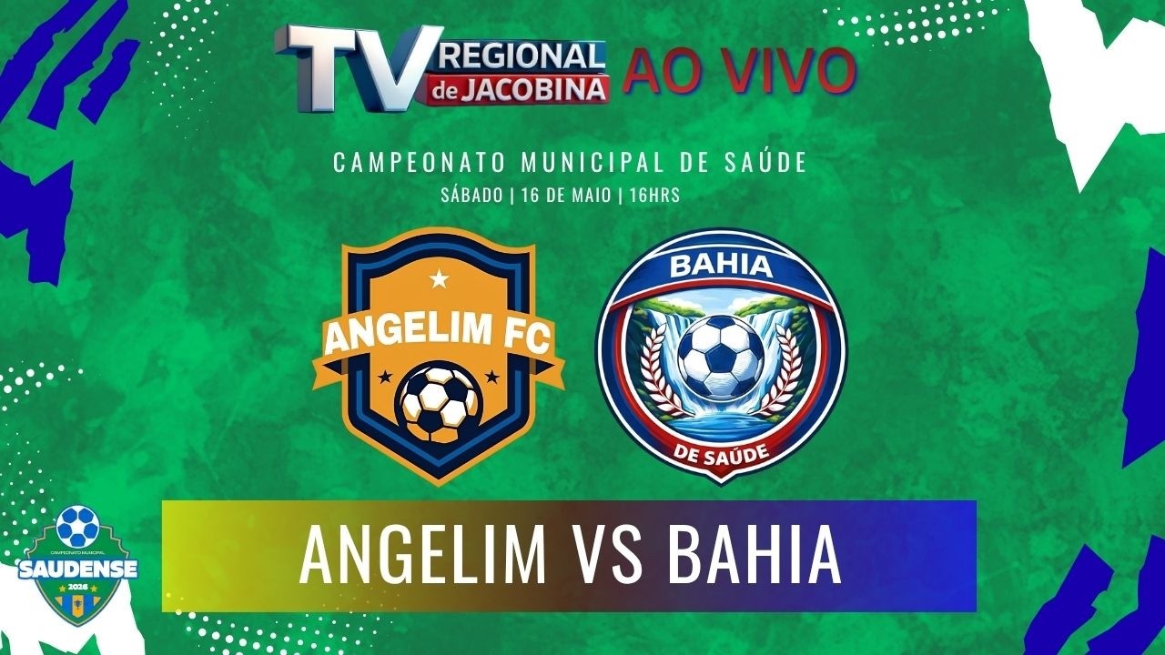 ANGELIM VS BAHIA - CAMPEONATO SAUDENSE 2026 - AO VIVO COM IMAGENS - YouTube
