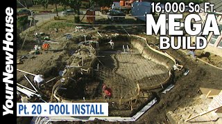 Mega Build -16,000 sf - Part 20: Pool Install (complete; beginning to end)
Mega Build Playlist: https://www.youtube.com/playlist?list=PLjTMbsoHW2eiwnMEDfDmfQ7jhMwua0zX0
This will be updated as segments are added.
MORE THAN JUST A POOL
Anthony & Sylvan didn’t just build a pool at the Project House, they created a total back yard environment complete with a natural stone waterfall, a “beach-style” pool entry, a spa that will seat a dozen people, a gorgeous deck area that looks just like natural limestone, and a stunning set of Austin stone steps that lead from the elevated porch level to the pool area.
The surface of the Project House pool is a pebble-style waterproof finish that perfectly complements the innovative beach entry.
The spa is fed with six water jets, and there are twelve places where fresh water flows into the pool over the natural boulder waterfall feature.
The pool has a multi-color variable lighting system, easily controlled from an easy-to-navigate control panel located inside the house.
MORE FROM YOUR NEW HOUSE
Featured videos:
https://www.youtube.com/playlist?list=PLjTMbsoHW2eiqktEDbaQunVDuiTidxPxd
Great DIY Projects from Your New House:
https://www.youtube.com/playlist?list=PLjTMbsoHW2ejNSy9ywo1mKiGaSXuTsEgE
Quick Tips - easy tips to make your projects (and life) better:
https://www.youtube.com/playlist?list=PLjTMbsoHW2eh4zI-dJCevBTEdY5ioSAPQ
Gardening and Landscaping:
https://www.youtube.com/playlist?list=PLjTMbsoHW2ejdcWzNkAARBzUQDvT3W1ME
Adventures in Homebuilding - Home info with a smile:
https://www.youtube.com/playlist?list=PLjTMbsoHW2ehA9bTrvQ58AHfE_utaBCLc
Choosing and Using Tools with Carmen Ciricillo:
https://www.youtube.com/playlist?list=PLjTMbsoHW2eisLdRjyue3eVZT-qjM9B6I Mega Build -16,000 sf - Part 20: Pool Install (complete; beginning to end)