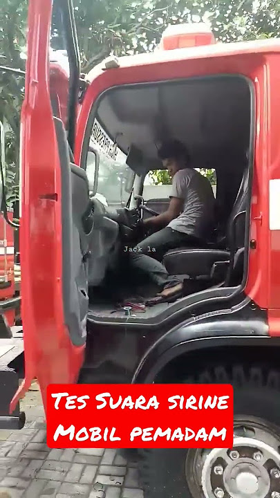 segini doang suara sirine mobil pemadam.. 🔥🚒 #mobilpemadamkebakaran #sirine #shortvideo