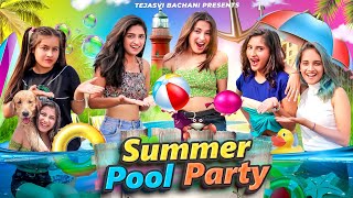 Summer Pool Party|| Girls Pool Party || Tejasvi Bachani screenshot 1