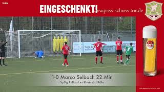 Spvg Flittard Vs Rheinsüd I Pass Schuss Tor