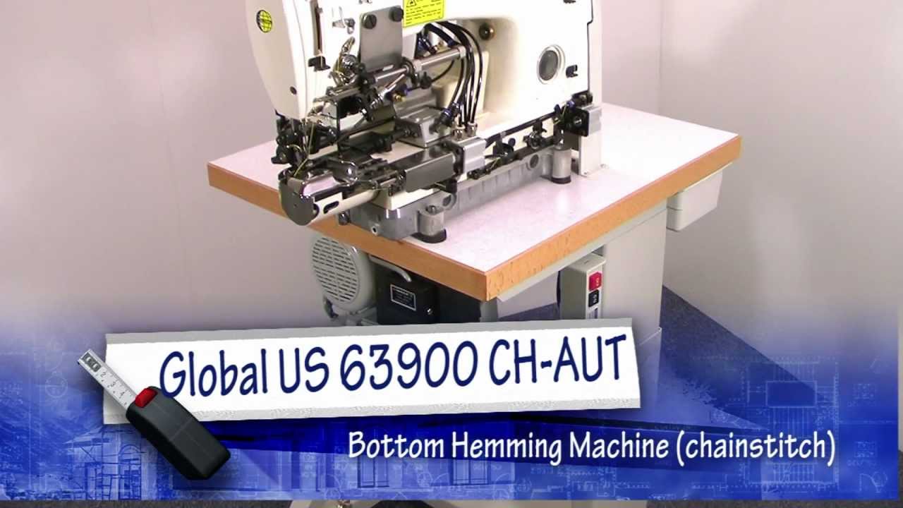 MG series  2 4 Needle Double Chain Stitch Machine with Needle Feeding  for Attaching Waist Band on Jeans  Doublechain stitch  Products  Yamato  Sewing Machine Mfg Co Ltd