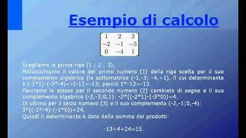 Istituto MONTANI : Matrici - parte 2/3
