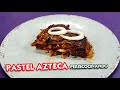 PASTEL AZTECA de MOLE ALMENDRADO - Periscocinando