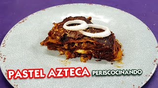 PASTEL AZTECA de MOLE ALMENDRADO - Periscocinando by Doña Tere 475 views 2 years ago 10 minutes, 57 seconds