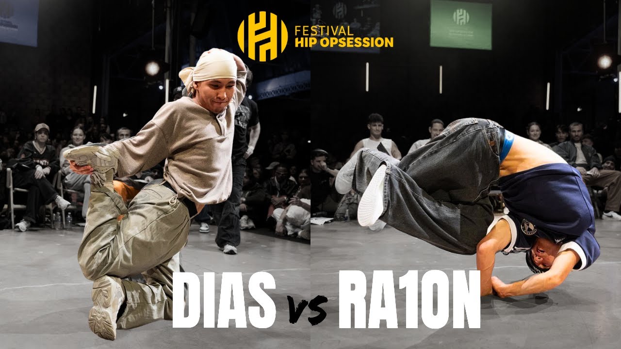 Bboy Dias (PREDATORZ) vs Bboy Ra1on (TEAM JAPAN) | Hip Opsession 2024