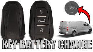 Toyota Proace Key Fob Battery Replacement