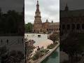 Spain - Citywalking in Sevilla, Plaza de Espana #Shorts #PlazaDeEspana