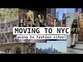 MOVING TO NYC *i can't believe it omg* | Fashion Institute of Technology