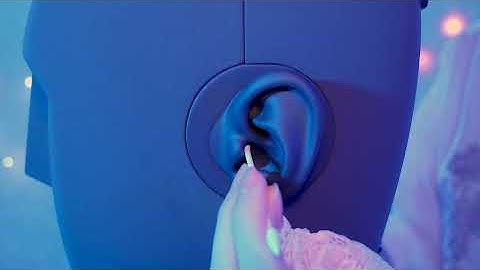 ASMR Cotton Swab Ear Cleaning👂No Talking / KU100