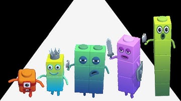 Merge NumberBlock Run 3D - Level Up Number Run Race Stack Master Merge Battle Freeplay