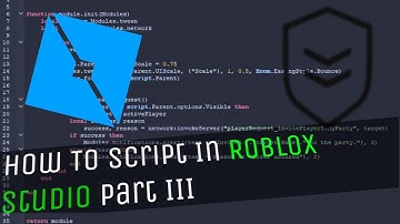 How To Script In Roblox Studio Part 3 | Parents And Children Video |  BlueBoltTutorials