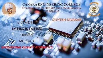 VTU ES (18EC62) M4 L2 OPERATIONAL QUALITY ATTRIBUTES