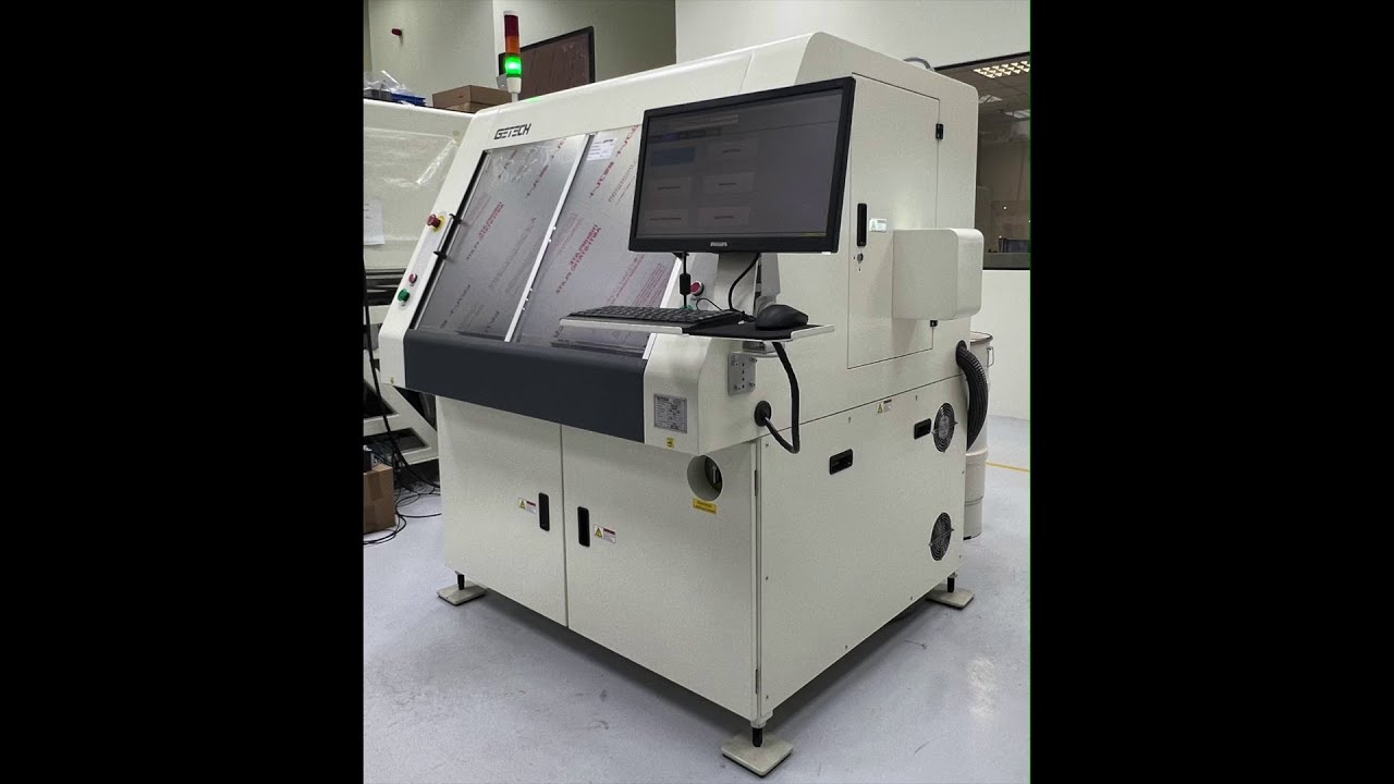Getech Semi-Automatic Router Machine Gen.2 (GSR1200 2G) - YouTube