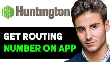 HOW TO GET YOUR ROUTING NUMBER ON HUNTINGTON APP 2025! ONLY METHOD 2025! (FULL GUIDE)