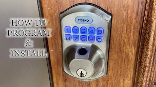 Secure Your Home: Keyless Door Lock Installation and Programming Guide
