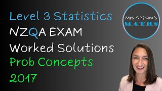 2017 Probability Concepts AS91585 - Worked solutions