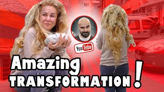 WHAT DID THEY DO TO HER IN CONSTRUCTION? ( Homeless Awareness  Amazing Transformations )