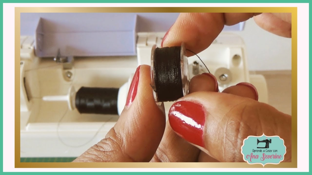 Enhebrar máquina bordadora Brother PE-770  _  PE-800