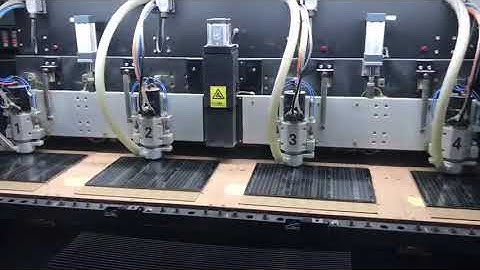 China ChiKin 4 Spindle Routing Machine