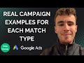 When To Use Each Match Type In Google Ads