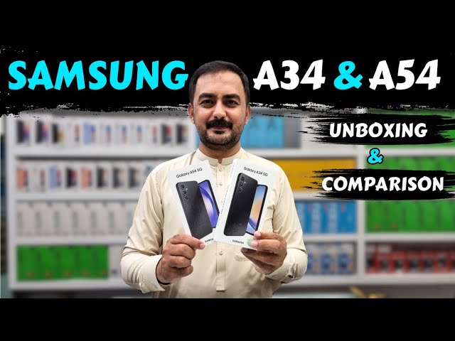 Samsung Galaxy A34, A54 unboxing video appears ahead of launch - SamMobile