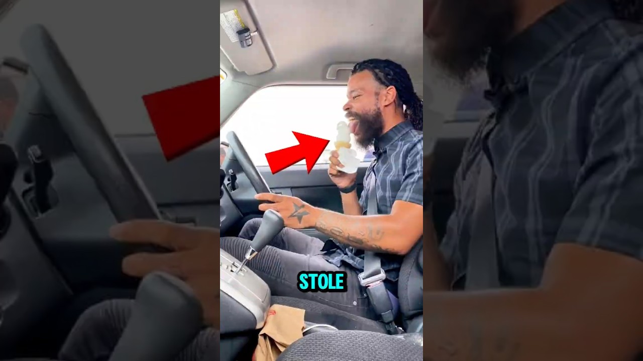 He Tricks the Drive-Thru Staff with a Thousand IQ Move 🍦😱