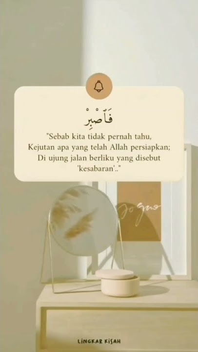 Indahnya Sabar #short #shorts  #sholawat