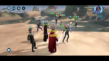 SWGOH- LV vs JMK (no datacron)