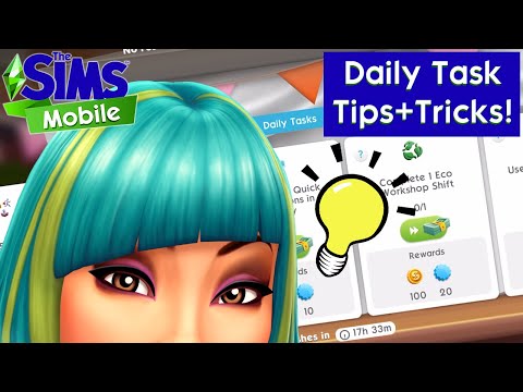 The Sims Mobile Daily+Season Tasks Tips+Tricks [Sim Festival]