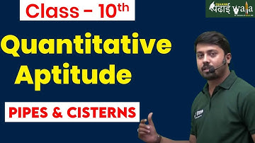Class 10 maths :  Pipes A and B can fill a tank in 5 and 6 hours respectively. pipe C can empty ...