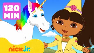 Dora | ¡Episodios completos de los cuentos de hadas de Dora la Exploradora! 🧚2 Horas | Nick Jr.
