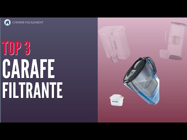 🟢 TOP 3 : Meilleure Carafe Filtrante 2023 