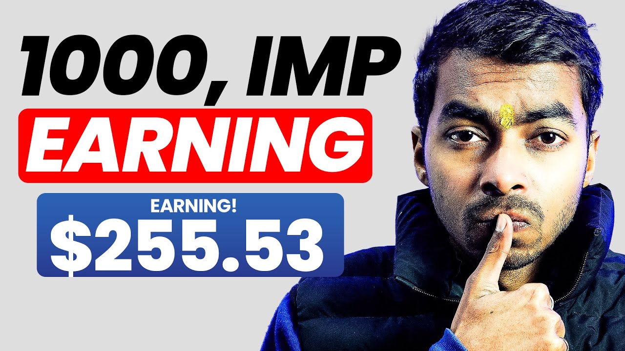 Admob 1000/impressions Earning? $255.53 (Make Money Online 2025)