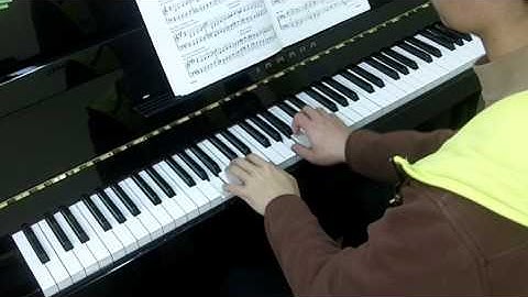 Bastien Piano Basics Level 4 Piano No.34 Parallel Major and Minor Scales A (P.34)
