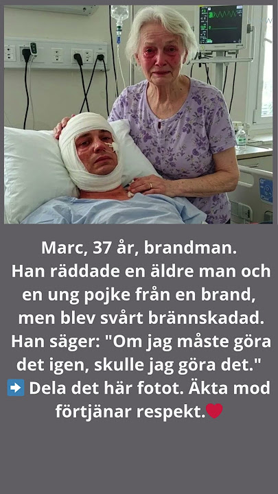 'Jag skulle göra om det – även om det gjorde ont.' Det är sant mod.🧑‍🚒🔥