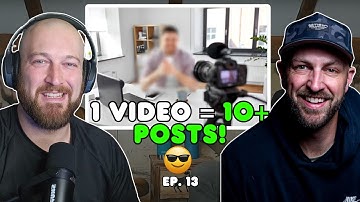How to Turn 1 Video Into 10+ Pieces of Content (Work Smarter!)