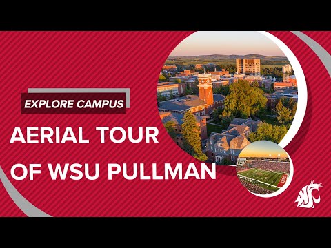 WSU Pullman Aerial Tour