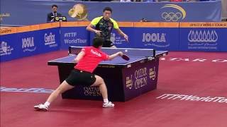2016 Qatar Open MSSF Xu Xin  Fan Zhendong (full match|short form in HD)