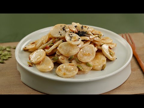 냉동실 떡국떡으로 호~떡맛탕 간단하게 간식 완성!