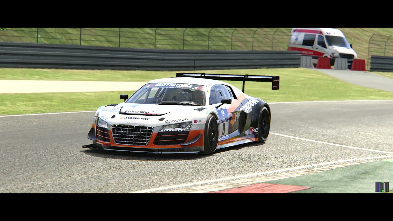 Assetto Corsa | Audi R8 LMS Ultra @ Nurburgring GP (GT) - YouTube