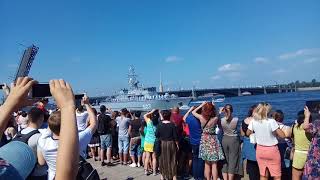 Парад кораблей ВМФ России в Санкт-Петербурге 29 июля 2018 г. Парад кораблей ВМФ России в Санкт-Петербурге 29 июля 2018 г.
